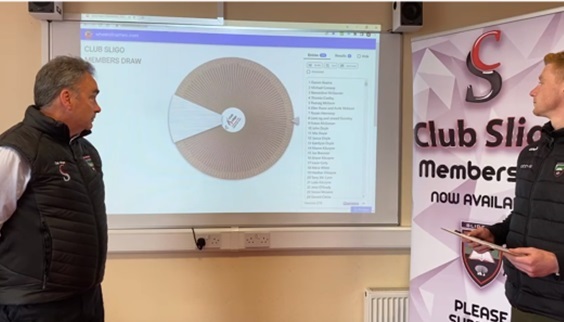 Club Sligo draws for March, April and May