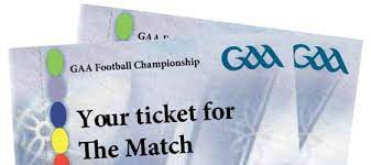 County finals, ticket information - Sunday 9 October