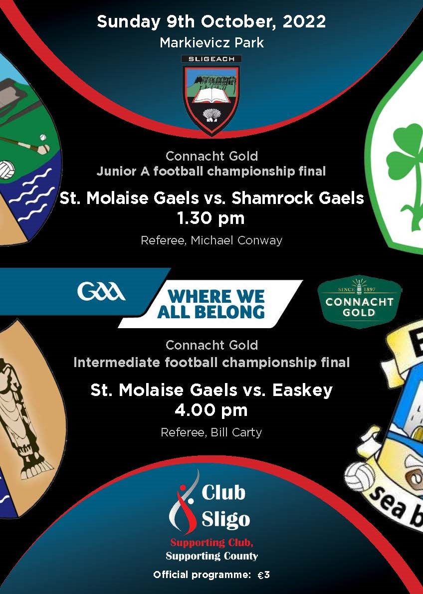 Intermediate and Junior A final programmes