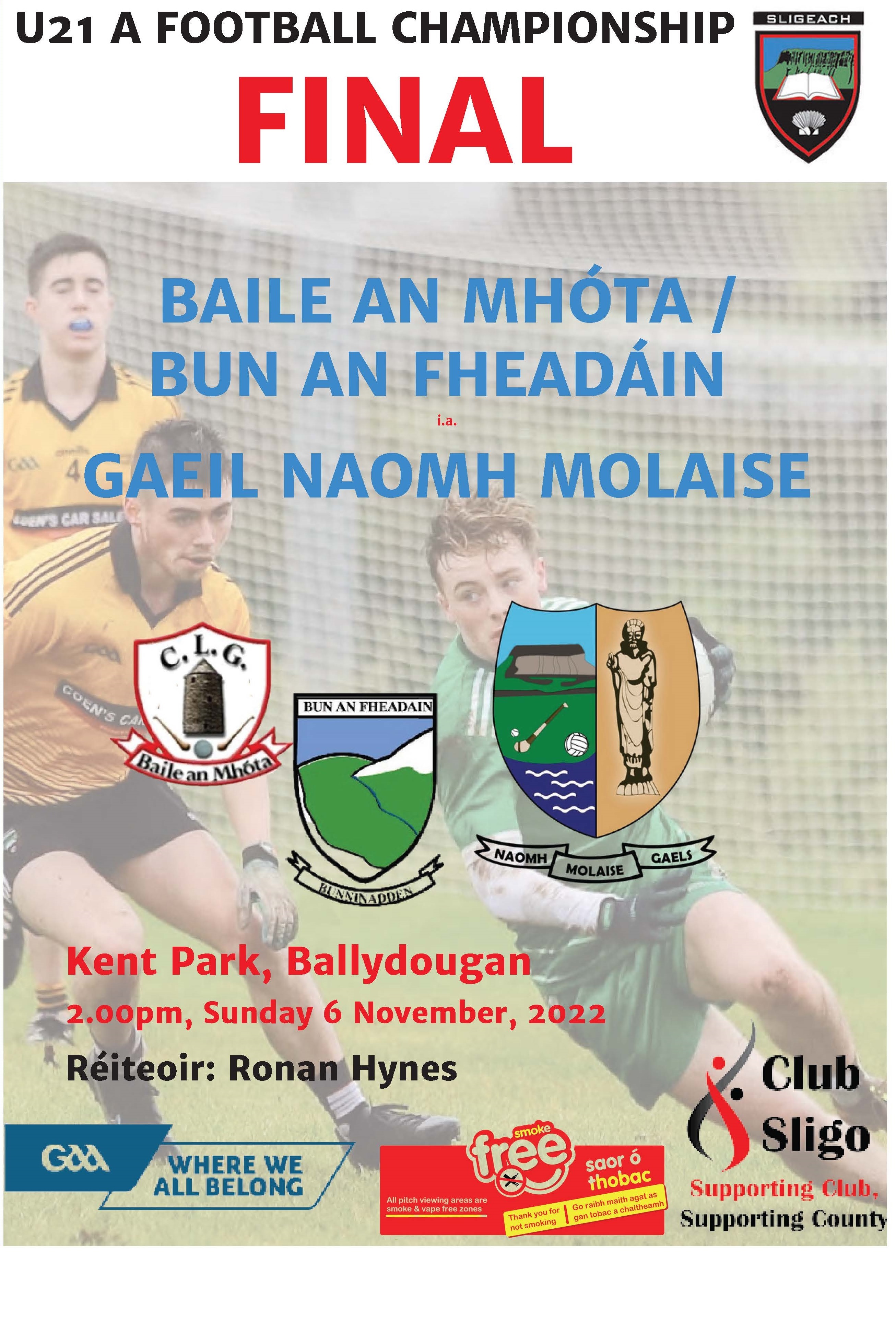 U21A final programme 