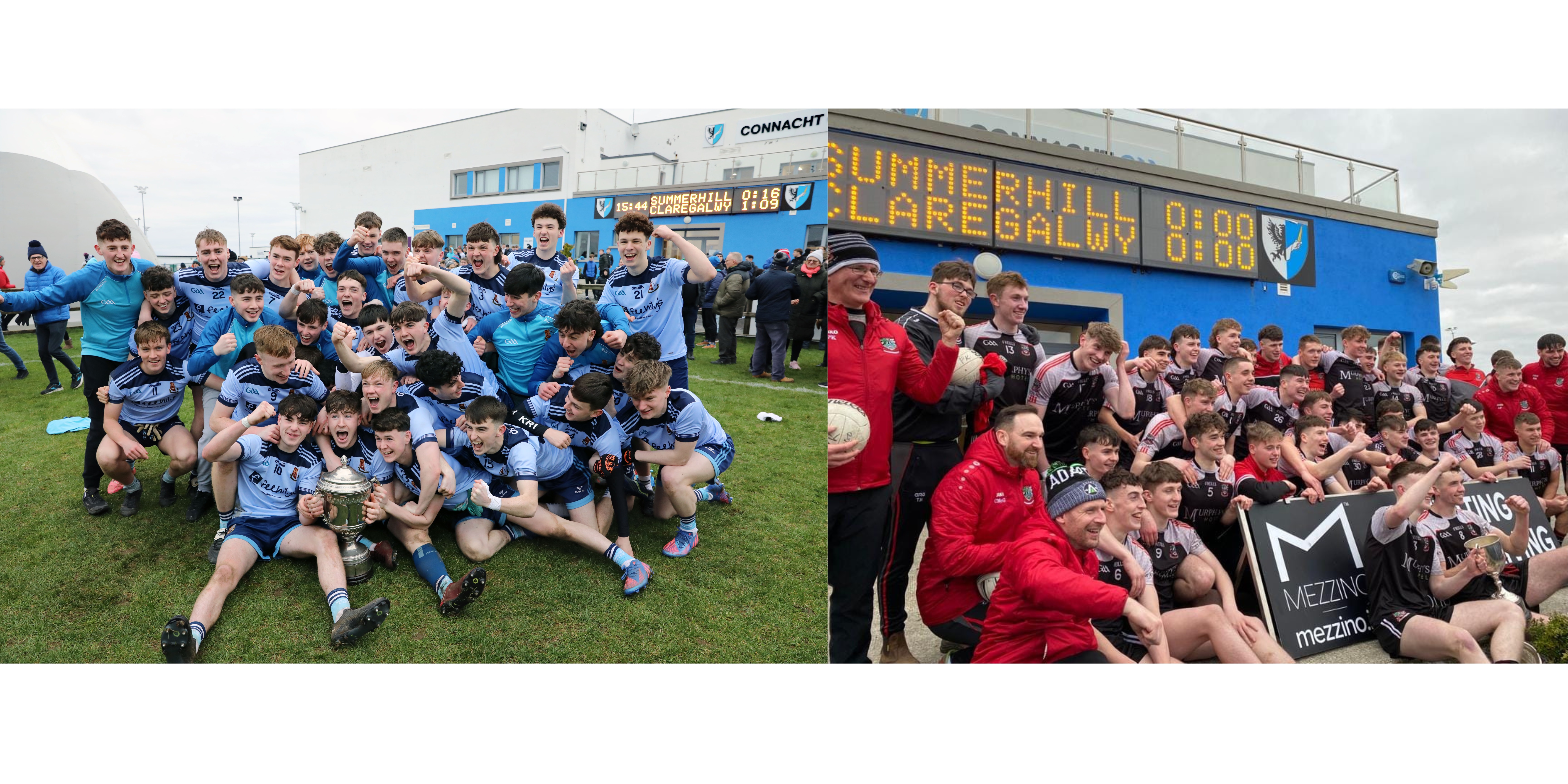 Sligo's underage progress continues with Connacht colleges double