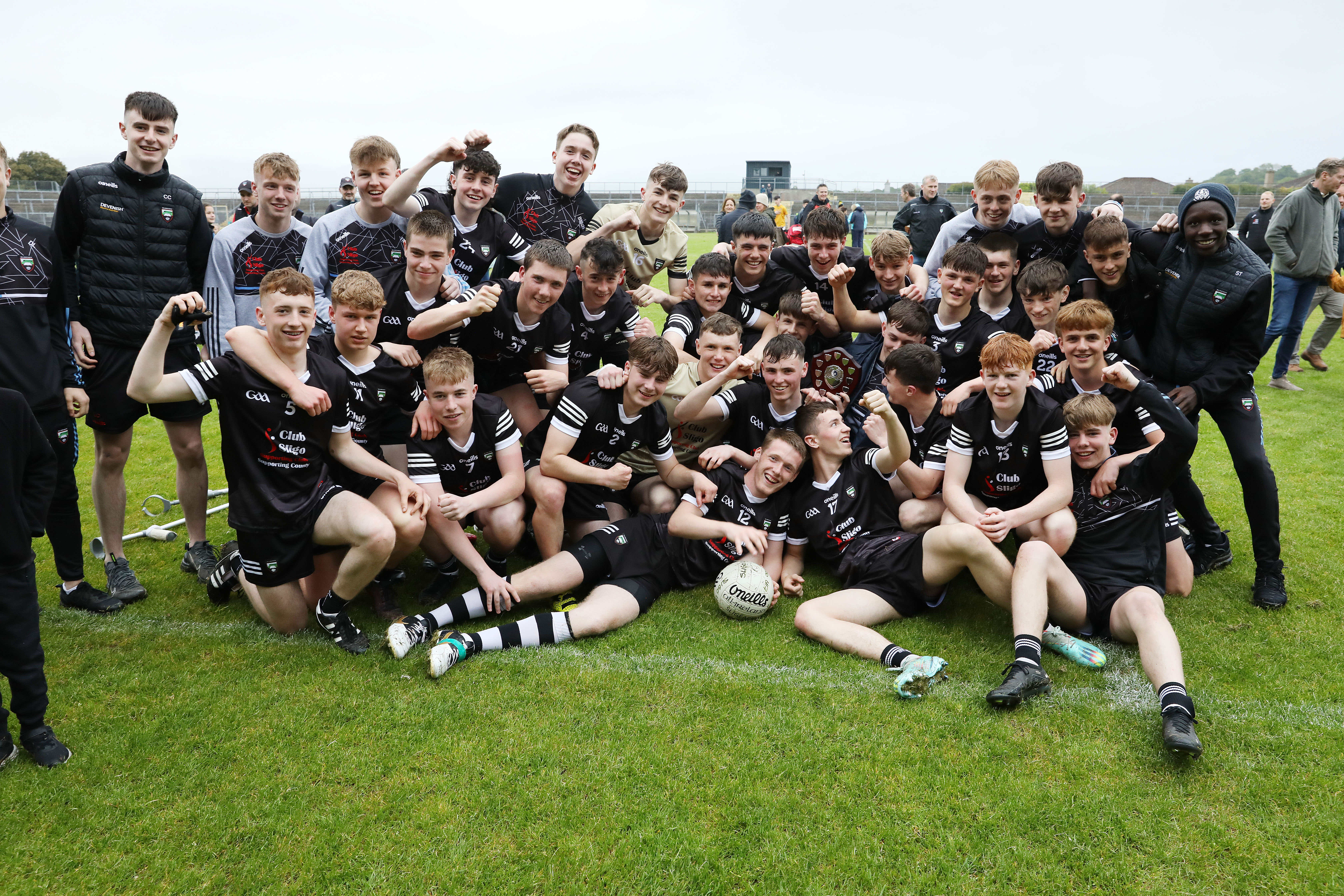 Minor footballers finish season on a high with Connacht Shield success
